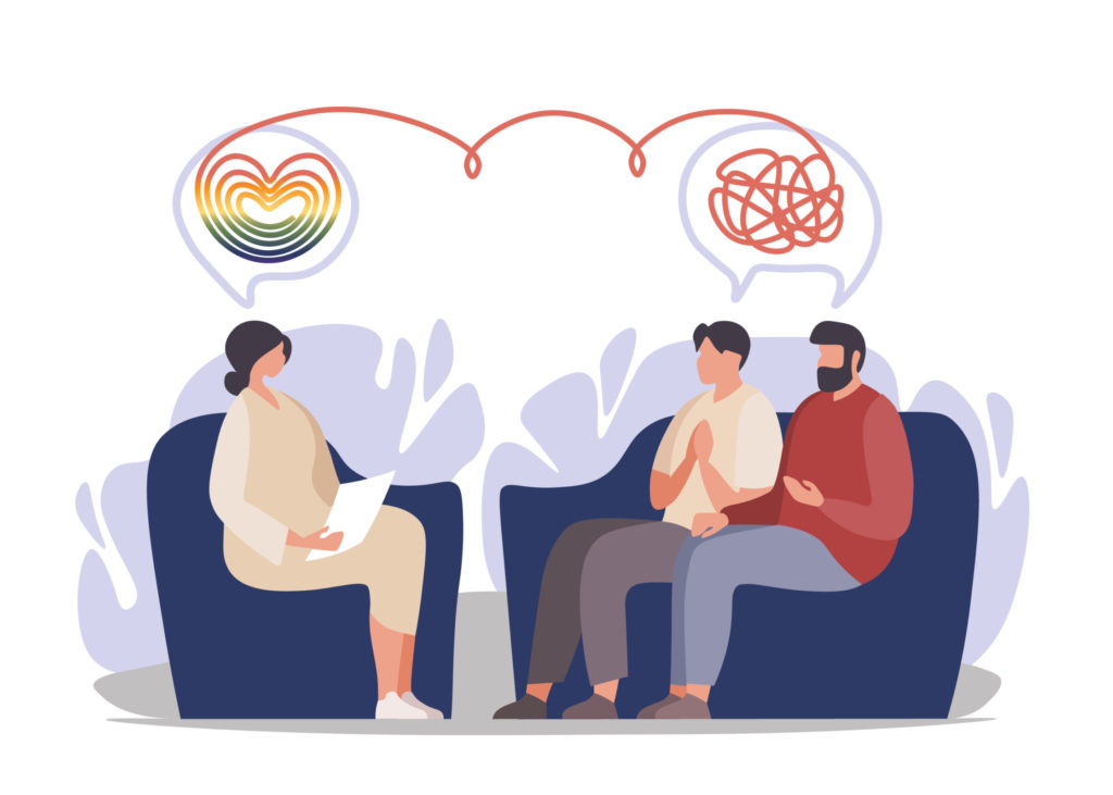 LGBTQ-affirmative addiction treatment helps LGBTQ people examine the relationship between their identity on their substance abuse.